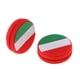 thumbnail image 2 of Paquete de 2 Amortiguadores de Tenis Premium Personalizados Bandera Nacional Silicona Italia, 2 of 7