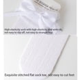 thumbnail image 6 of Girls Stockings Bowknot Ribbon Sweet Thigh High Stockings Socks for Little Girl Student Ruffle Knee Socks, 6 of 9