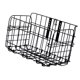 thumbnail image 2 of Cesta de alambre plegable para manillar de bicicleta, capacidad de carga de 30 kg, accesorio de 13,4 x 7,6 x 8,8 pulgadas, cesta de carga resistente y, 2 of 8