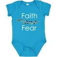 thumbnail image 3 of Inktastic Faith Over Fear with Laurels Boys or Girls Baby Bodysuit, 3 of 5
