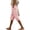 63# Pink, variant on Linen Capris for Women Summer Casual High Waisted Crop Pants with Pockets Wed Leg Lounge Trousers Boho Beach Clothes White XL