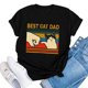 thumbnail image 3 of Gibobby Blusa Casual de Mujer Blusa manga corta con estampado mujer, camisa informal con letras, blusa corta para mujer(Negro,M), 3 of 3
