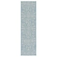 thumbnail image 6 of SAFAVIEH Courtyard Nina Floral Indoor/Outdoor Area Rug, Aqua/Grey, 2'7" x 5', 6 of 9