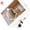 White, variant on Clear Piggy Bank for Adults with Lock, Large Wooden Money Saving Box, Savings Box Container for Cash Saving
