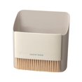 thumbnail image 2 of Tnarru Small Broom Dustpans Set Household Cleaning Tools Fashion Sweeper Garbage Cleaning for Cleaning Countertop Home Table Kitchen Gray, 2 of 8