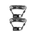 thumbnail image 1 of 2pcs Bike Lock Sturdy Premium Durable Cable Lock Bike Lock Code Lock for Bikes Bicycles, 1 of 1