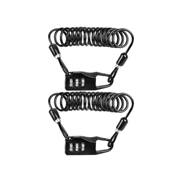 2pcs Bike Lock Sturdy Premium Durable Cable Lock Bike Lock Code Lock for Bikes Bicycles