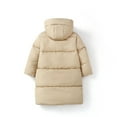 thumbnail image 5 of Zshosam Girls' Outerwear Jackets Girls Winter Jacket Heavyweight Soft Sherpa Fur Lined Jackets for Girls Insulated Puffer Winter Coat with Hood Size 5T 6T,(Khaki 5-6 Years), 5 of 7