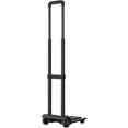 thumbnail image 3 of Chariot Utilitaire Pliable Vert Menthe à 4 Roues avec Poignée Télescopique en Aluminium (3 Niveaux Réglables), Capacité Robuste de 60 kg pour le Magasinage, le Transport d'Épicerie, le Transport de Bagages et l'Usage Domestique – Inclus Gratuit, 3 of 5