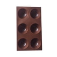 thumbnail image 1 of Ounissouiy Molde de bola de hielo de 6 ranuras para pastel, Fondant, forma de de Chocolate, molde de silicona para repostería, utensilios para hornear Herramientas y accesorios para hornear, 1 of 1