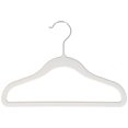 thumbnail image 1 of Velvet Anti-Slip Kids Hangers - Ivory, 1 of 1