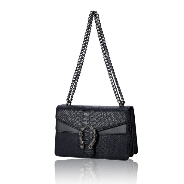 Bolso Aiqudou bandolera y bandolera cuadrada para mujer