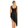 thumbnail image 5 of iEFiEL Womens Sleeveless High Low Leotard Ballet Lyrical Dance Dress, 5 of 7