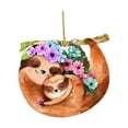 thumbnail image 2 of Abbracc Car Hanging Ornament ,Car Pendant ,Swinging Rear View Mirror Cute, Creative ,Car A, 2 of 9