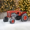 thumbnail image 5 of Zaer Ltd. Small Red Metal Tractor with Cart “The Aldean”, 5 of 9