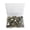 Silver, variant on Pack of 100 Single Hole Hangers with Screws Practical Triangles D Rings Photo Photo Frame Hangings Hook Accessories