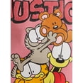 thumbnail image 7 of Girls Garfield X Justice Fleece Crewneck, Sizes XS - XLP, 7 of 7