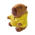 thumbnail image 1 of BELOVING Jouet Capybara de Collection Réaliste Décoration de Chambre d'Enfants Cadeaux d'Anniversaire Mignons Jaune, 1 of 9