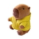 thumbnail image 1 of Toy de peluche de Capybara para niñas, decoración de la habitación de los niños lindo cómodos regalos de muñecas de peluche de peluche suave Capybara, amarillo, 1 of 8