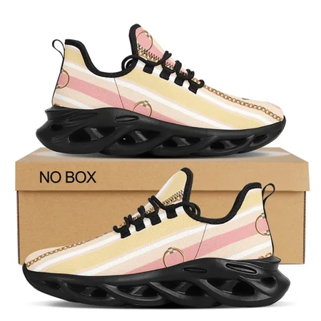 

Women Summer Shoe Golden Chain Luxury Print Couple 2024 Sandals Sneakers Scarpe Da Donna Walking Hombre Dropshipping