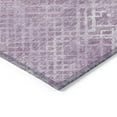 thumbnail image 4 of Addison Rugs Chantille Indoor/Outdoor Transitional Squares Lavender Washable Rectangle Rug, 2'6" x 3'10", 4 of 6