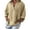 Khaki, variant on Homenesgenics Womens Tops Fall Clothes Boho Womens Long Sleeve Cotton Linen Kaftan Ladies Baggy Blouse Tee Shirt Tops Brown S