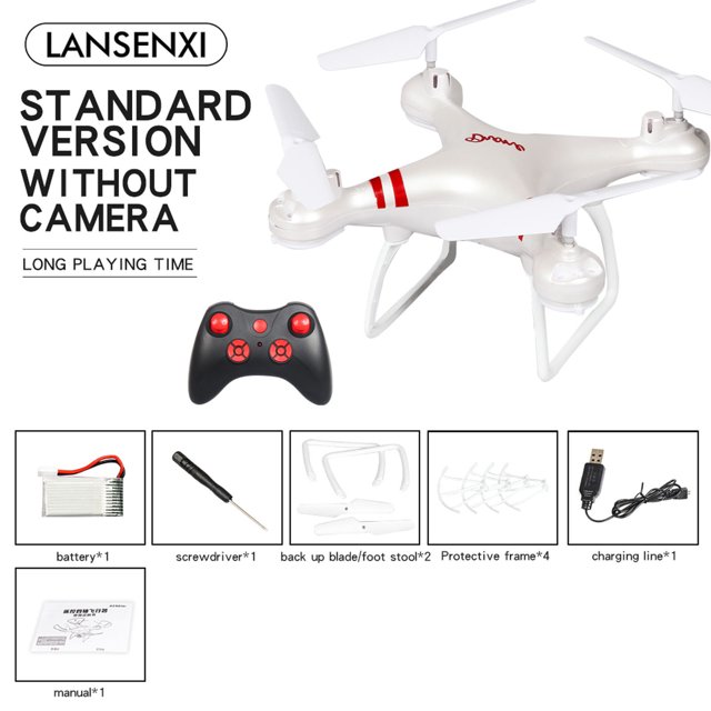 Xihbxyly Ofertas Del Día Ofertas Relámpago Hoy Liquidación Prime Fotografía Aérea Uav 4K Hd Avión Radiocontrolado Juguete Presión Altura Constante Cuadricóptero