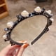 thumbnail image 1 of Accesorios para el cabello de la horquilla rota de la banda del pelo de la banda del pelo del Rhinestone de la perla Wmkox8yii  fajkfhkj4932, 1 of 2