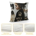 thumbnail image 4 of Qinduosi Just a Girl Who Loves Dogs Pillow Covers , Dog Gifts for Girls Women, Gifts for Dog Lovers Owners, Dog Mom Gifts, Dog Throw Pillows, Dog Decor for Home, 4 of 5