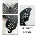 thumbnail image 7 of WAIU Metal Butterfly Wall Decor, Black Simple Decorative Hanging for Indoor and Outdoor Decoration, Set of 3, 7 of 7