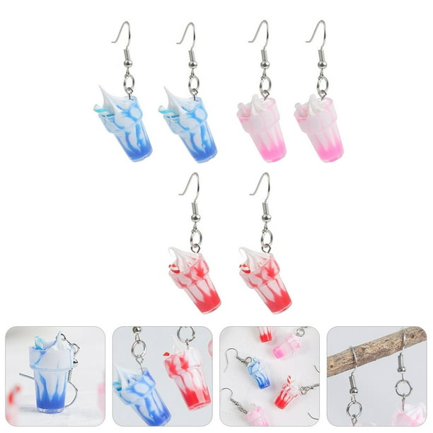 MILK X SODA MINNIE EARRINGS RED MILK X SODA MINNIE EARRINGS RED