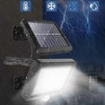 thumbnail image 1 of Lámpara de pared solar LED para exteriores, impermeable, con cable, 1 of 4