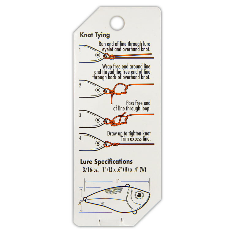 Ozark Trail 3/16 Ounce Shad Rattle Fishing Lure 