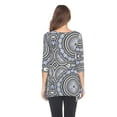 thumbnail image 2 of White Mark Women's Maji Tunic Top, 2 of 5