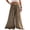 #04 Coffee 【Mix & Match: Stock Up on Your Favorite Colors】, variant on Women's Cotton Linen Pleated Wide Leg Pants, Elastic High Waist Side Pocket Resort Trousers, Semi Sheer Flow Casual Bottoms for Summer Beach Daily | TruHer,Black S