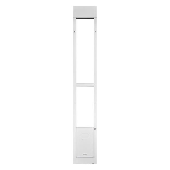 Adjustable Dog Door for Sliding Glass Door (91-96" H)