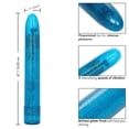 thumbnail image 5 of CalExotics Sparkle Slim Vibe G-Spot Vibrator, Blue, 5 of 5