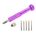 thumbnail image 2 of Rdeghly Screwdriver Tool With 5pcs Replace Heads For Phone Glasses Watch Repair, 2 of 8