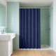thumbnail image 5 of Cortina de ducha de color sólido 70,87 x 70,87 in – Mampara de baño de poliéster grueso impermeable, 12 ganchos incluidos, negro amarillo café verde azul púrpura, 5 of 6