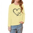 thumbnail image 5 of Bixock Summer Cotton Long Sleeve Shirts for Toddler Boys Girls Crew Neck Print Casual Tops for Big Kids Clothing Loose Casual Pullover Base T Shirt School Uniforms Tops, 5 of 6