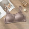 thumbnail image 2 of Wensltd Push Up Bras for Women Wireless Back Closure Lace Trim Everyday Bras for Women Lightweight Breathable Comfortable Soft Cup Bras, 2 of 3