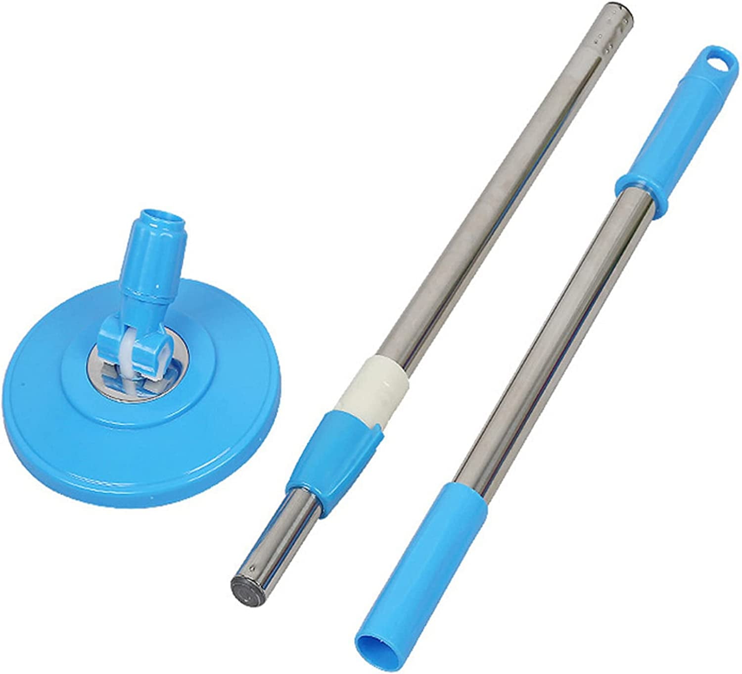 Spin Mop Replacement Handle for Floor Mop Stainless Steel Spin Mop