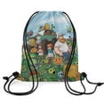 thumbnail image 2 of Plants Vs Zombies Drawstring Bags Lightweight Shoulder Backpack High Capacity Sport Bag Gym Sack Beach Daypack for Men Women, 2 of 8