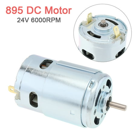 

895 High Torque DC Motors 12V 24V 6000RPM Double Ball Bearing for Electric Tool DIY Small Drill Micro Machine