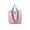 #1A-Pink, variant on Nylon Tote Bag, Large Capacity Zipper Closure Women's Shoulder Bag Handbag for Work School Beach Travel and Shopping Grocery, Gifts for Women Men Green