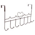 thumbnail image 5 of Worgeous Over The Door Hook Metal Door Hanger Over Door Key Hook Bedroom Door 7-Hook Over Door Rack, 5 of 8