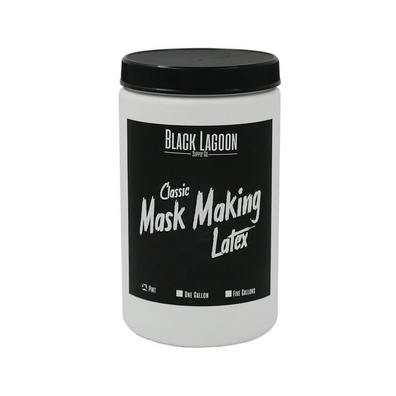 Mask Making Latex - 1 Quart - Professional Grade Thick Casting Latex by Black Lagoon Supply Co