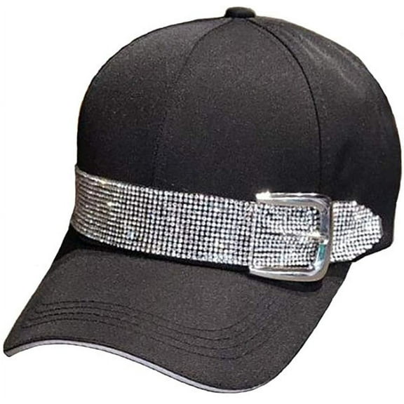 NAMZI Baseball Cap Sun Hats Casual Sport Cap with Bling Rhinestone Decor