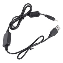 1x USB power adapter cable-Black