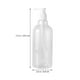 thumbnail image 5 of 5 botellas rellenables de 500 ml, transparentes, para champú, loción y líquido, para baño y cocina., 5 of 5